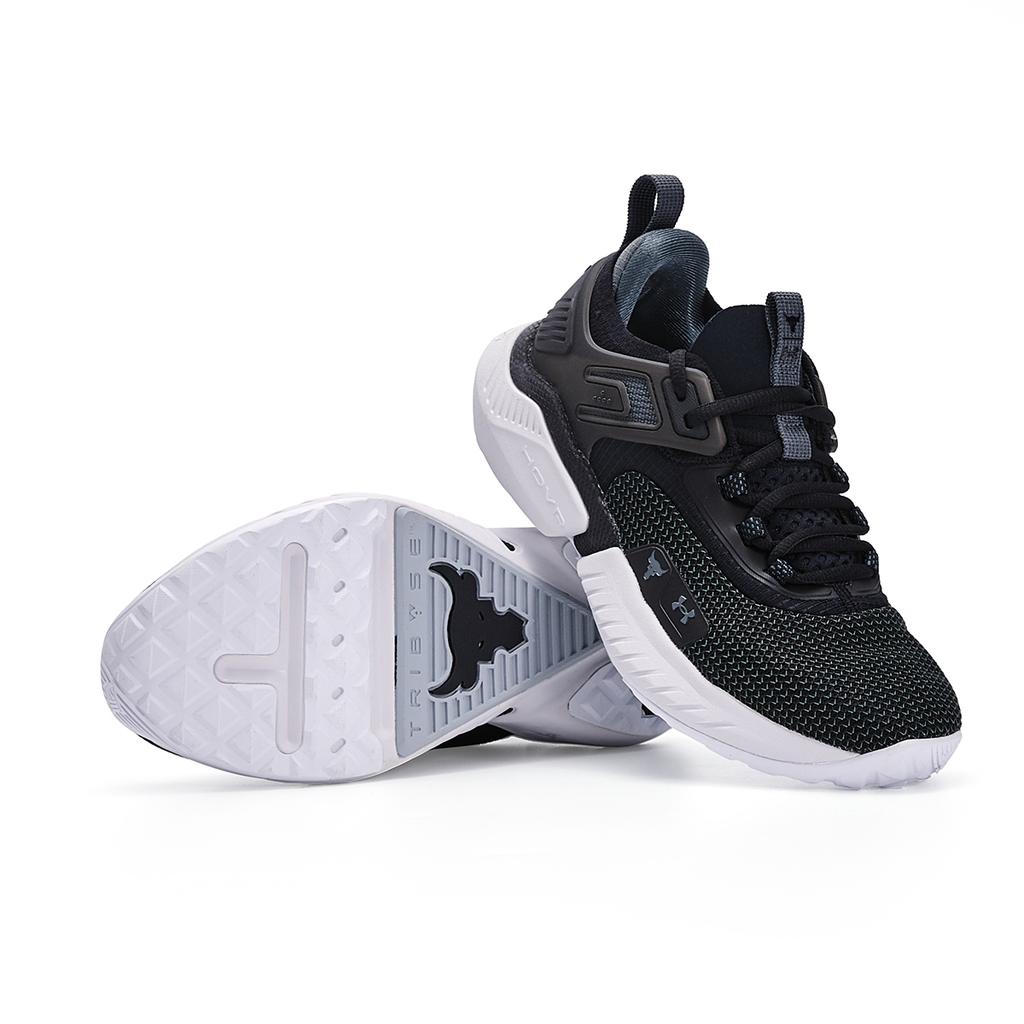 Under Armour Project Rock 5 GS Black White Kids Sneakers 3025437-003