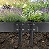 Carbon Steel Garden Stakes 10Pcs 12" Landscape Edging Stakes, Heavy Duty Anchoring Spikes, Long Ground Anchors for Soil Border Outdoor Lawn