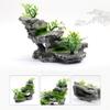 Man-Made Simulation Rockery Fish Tank Landscaping Package Resin Rockery Aquarium Decorative Stone Rockery To Avoid Tree Holes