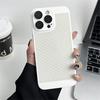 Original Cooling Matte Heat Dissipation Case For iPhone 17 16 15 14 13 12 11 Pro Max X XS Max XR 7 8 Plus 17 Air Metallic Cover
