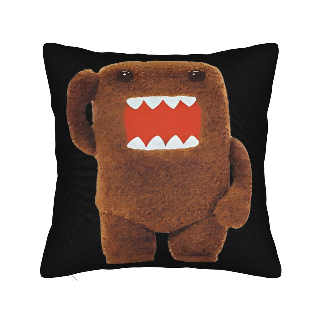 Domo Kun DJ Domo Pillowcase Polyester Cushion Cover Decorative  Pillow Case Cover Home Dropshipping 18'