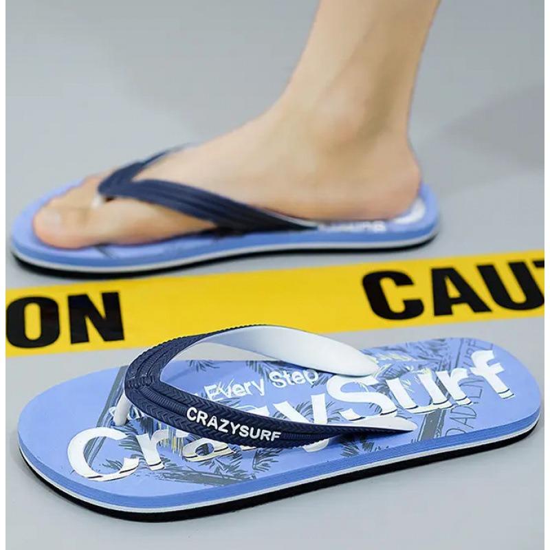 Flip-flops Men's 2 Summer New Wear Sports Pinch Feet Men's Indoor Anti-skid More
