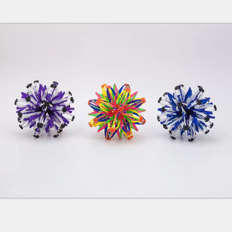 Telescopic Hand-Grip Magic Ball - Creative Blooming Toy for Kids