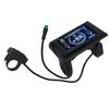 Electric Bike LCD Display Meter Smart Electric Scooter Colorful Display Control Panel with 5 Core Waterproofing