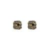 Elegant Vintage Diamond Stud Earrings for Women - Luxurious French Style, Versatile and Sophisticated Accessory