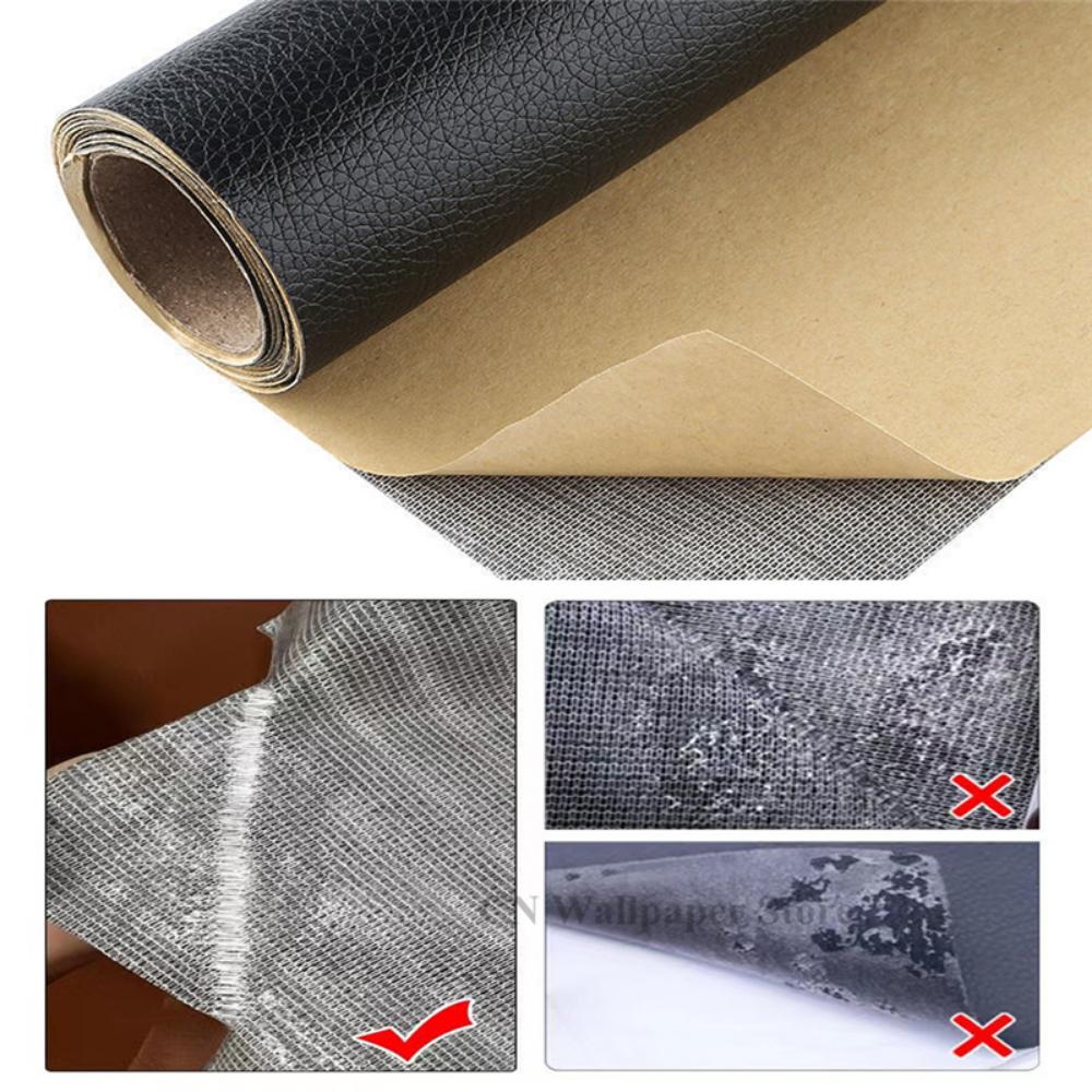 Self Adhesive Leather Repair Patch for Furniture Sofa Car Seats Office Chairs Hand Bag Couch Scratch Tape Kit Waterproof Sticker