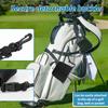 4 Pcs Golf Club and Golf Ball Cleaning Bag with Detachable Clip Waterproof Liner Golf Scrub Bag Golf Accessory Cleaning Bag