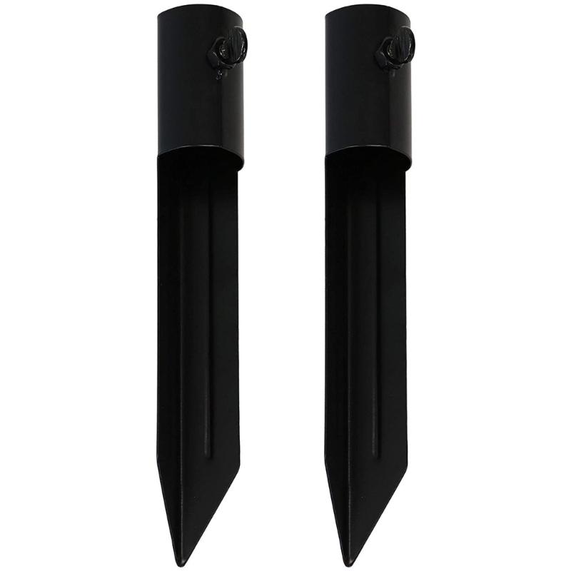 4 Pezzi Picchetti da Giardino Robusti Picchetti Torcia Antiruggine Picchetti Torcia Resistenti alla Corrosione per Luce da Esterno e Torce