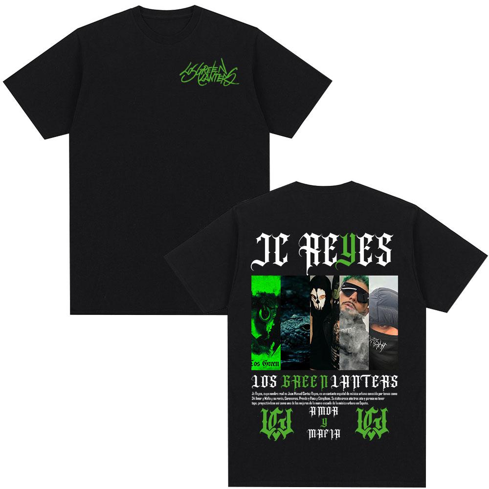 Rapper Jc Reyes Album Tour 2025 Graphic T Shirts Unisexs Women Hip Hop Fashion Tshirts Cotton Casual Oversized Tshirt Streetwear