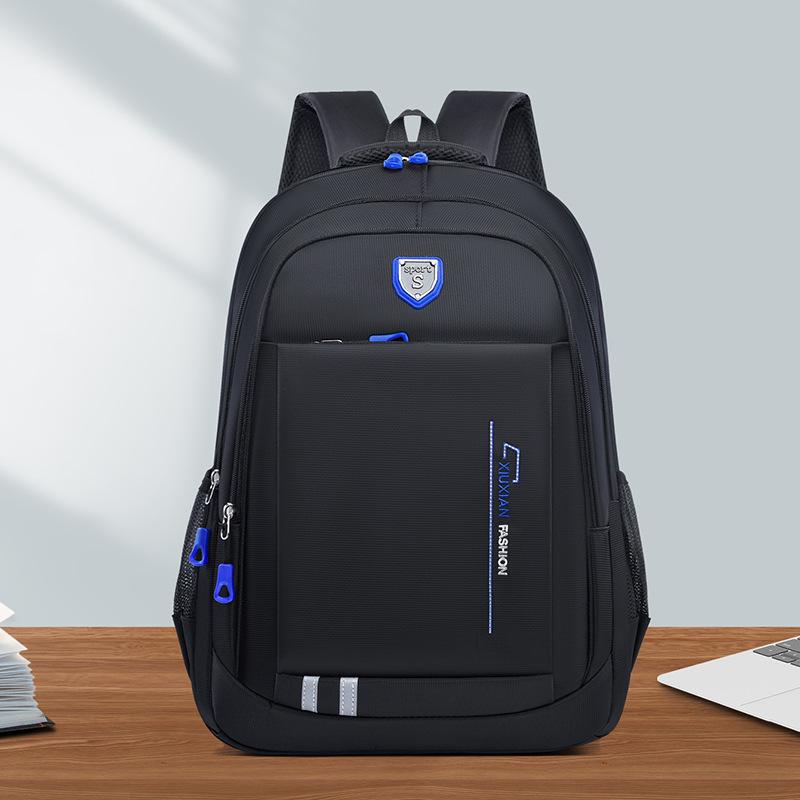 Simple Fashion Oxford Cloth Water-Repellent Laptop Backpack for Students and Travel