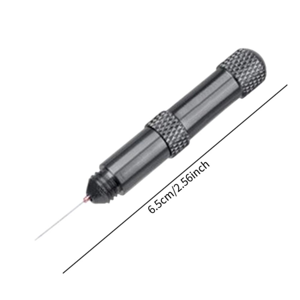 Durable Metal Precision Glue Applicator Portable Lightweight Model Glue Applicator Mini Needle Storage Compartment