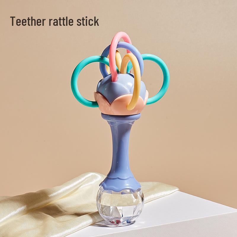 Infant Rattle Toys: Grasp & Teethe Set for Newborns 0-3 Months