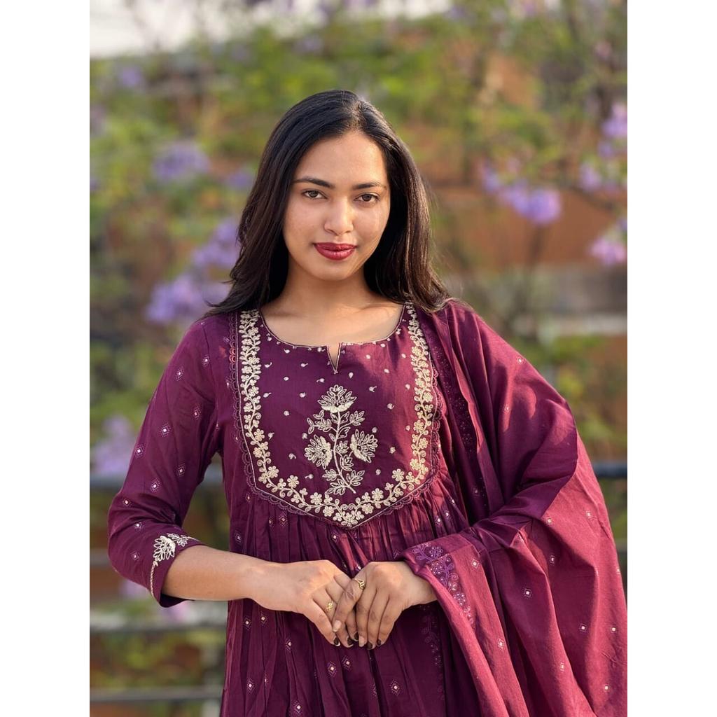 Bollywood Party Wear Tunic Kurti Pant Dupatta Set Indian Designer Salwar Suit SC-2338