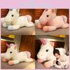 Toy Unicorn Plush Cartoon Stuffed Throw Pillow Doll Soft Cute Kids Gift Xmas