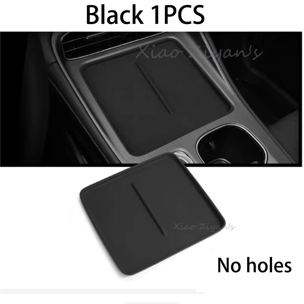 For Chery Tiggo 8 PHEV CSH 2025~2027 2026 Car Armrest Storage Box Lower Storage Box Wireless Charging Pad Interior Accessories