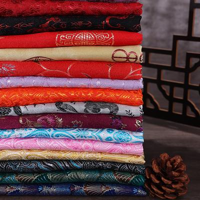 Tkanina Brokatowa Styl Chiński Żakard Jedwabny DIY Szycie Starożytne Ubrania Odzież Han Odzież Tang Tkanina Cheongsam