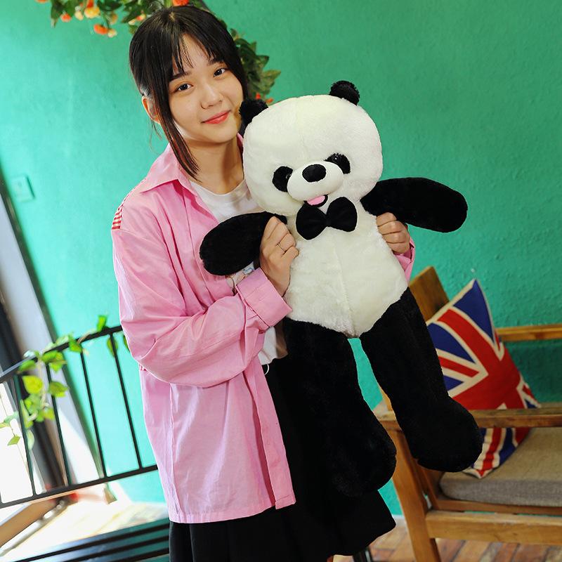 Baby panda doll hug bear plush toy pillow large doll grab machine doll custom holiday gift