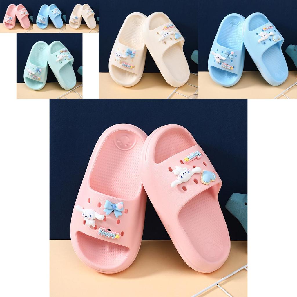 Comfortable Eva Cartoon Style Girls Indoor Slippers Non-slip Soft Sole For All Seasons