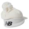 Golf 2WAY Knit Cap with Brim Fleece FR [New Balance] Women's (Back side specification/Removable visor) / 012-3287515 030_White