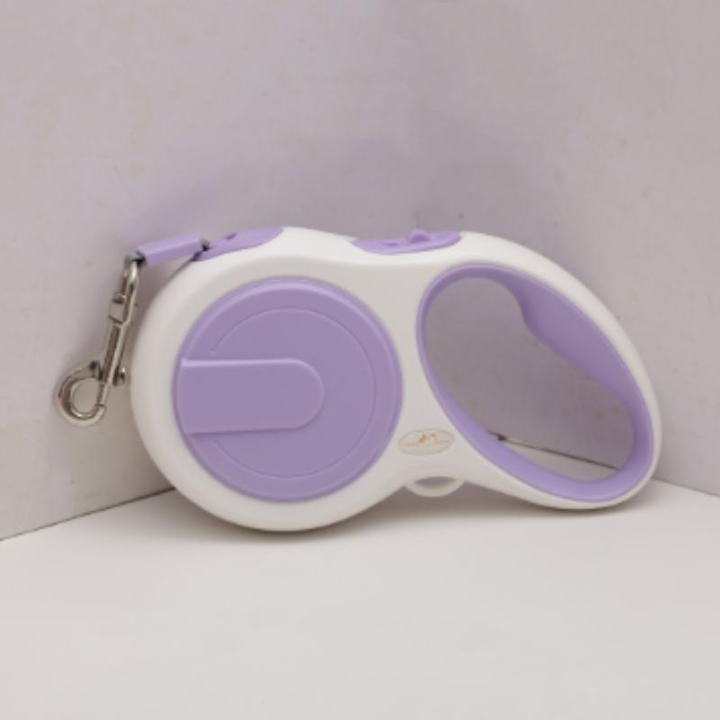 

5M Automatic Retractable Dog Leash Durable Nylon Extending Leads for Small Medium Large Dogs Pet Walking Supplies 5M фиолетовый