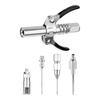 Lubrication Adapter Connector Grease Needle Nozzle with Double Handle Coupler for Mechanical Heavy Machinery Maintenance