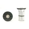 No Logo Bike Headset Top Cap Carbon Fiber Bike Stem Headset Cap With M6*30Mm Screw Bike Front Fork Top Cover Bike Parts