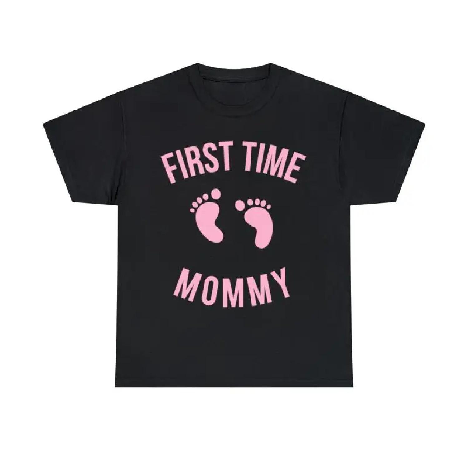 

First Time Mommy T Shirt S 5Xl XXXXXL різнокольоровий