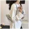 Metal Stud Rivet Shoulder Bag Spicy Girl Drawstring Crossbody Bag Simple Y2k Underarm Bag  Daily