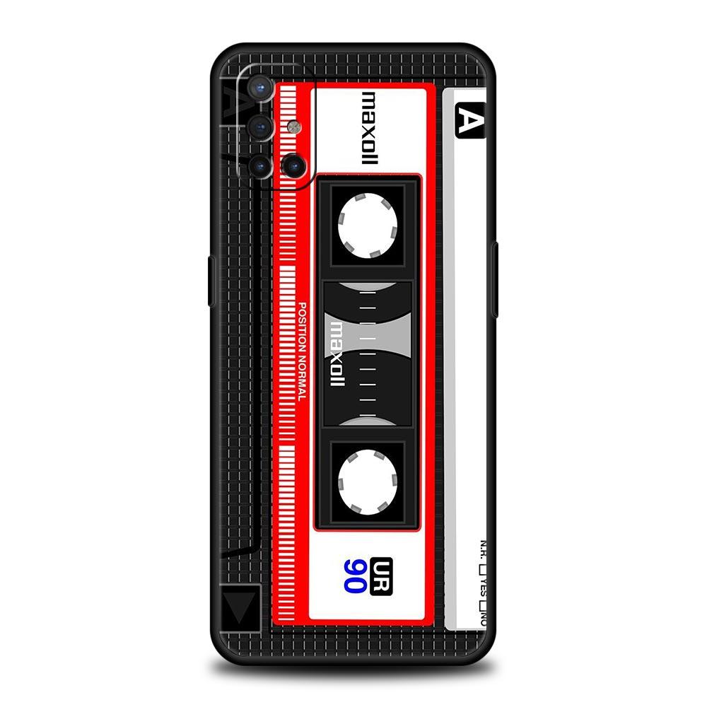 

Phone Case For Oneplus 13R 12R 10R 13 12 11 10T Nord N10 Z N30 CE 3 2 2T Pro Lite 5G Soft TPU Vintage Cassette Tape Retro Style 9RT 5G