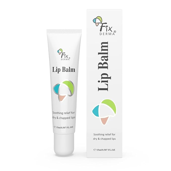 Fixderma Lip Balm With Vitamin C & E For Pigmented, Dry & Chapped Lips | Soft, Hydrating & Nourishes Lip | Even Out Lip Tone | For Dark Lips | 15ml 15 ML