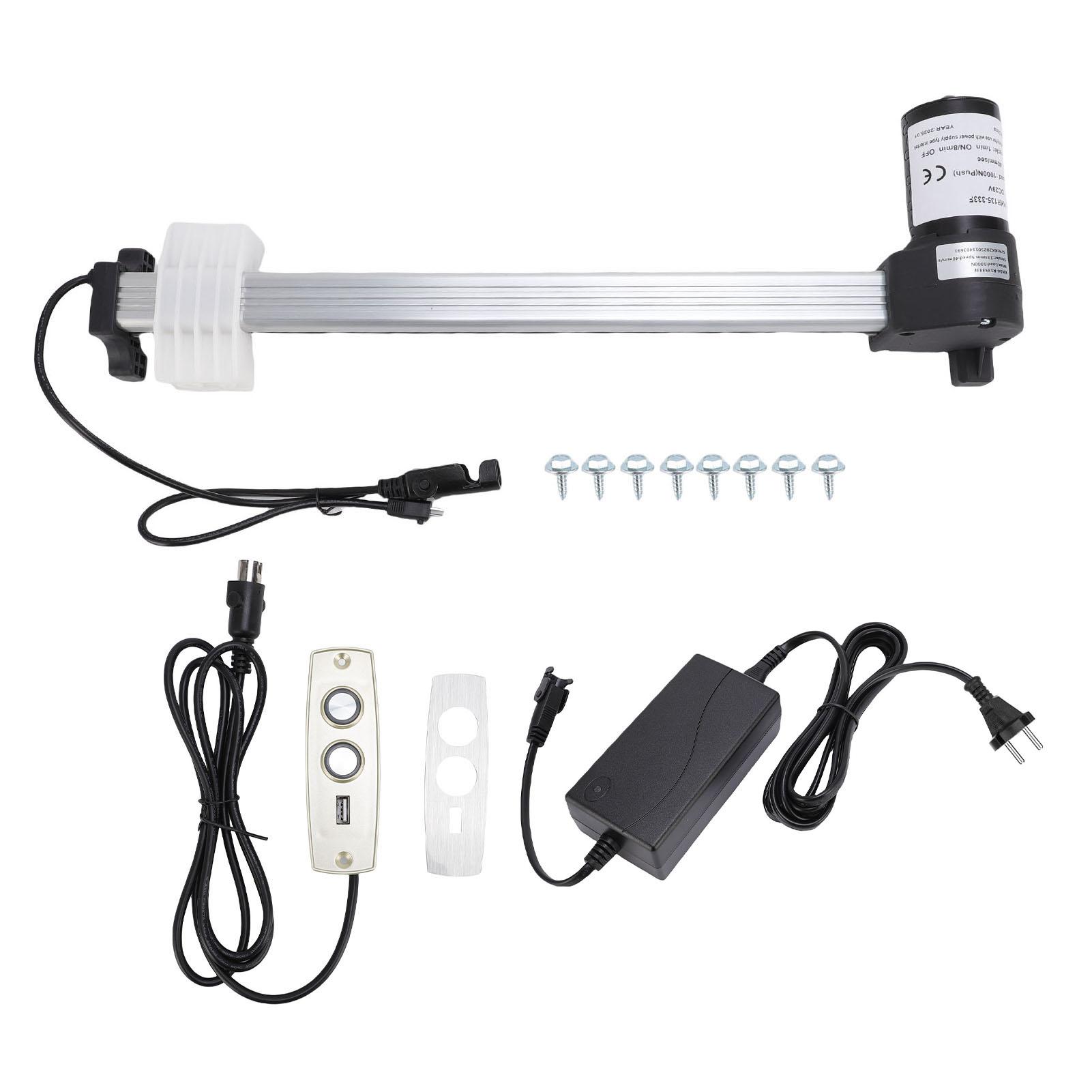 

Заміна мотора для крісла з електрорегулюванням 333 мм хід Двигун постійного струму Лінійний актуатор для дивана Крісла з електропідйомом Крісло з електрорегулюванням 100-240В