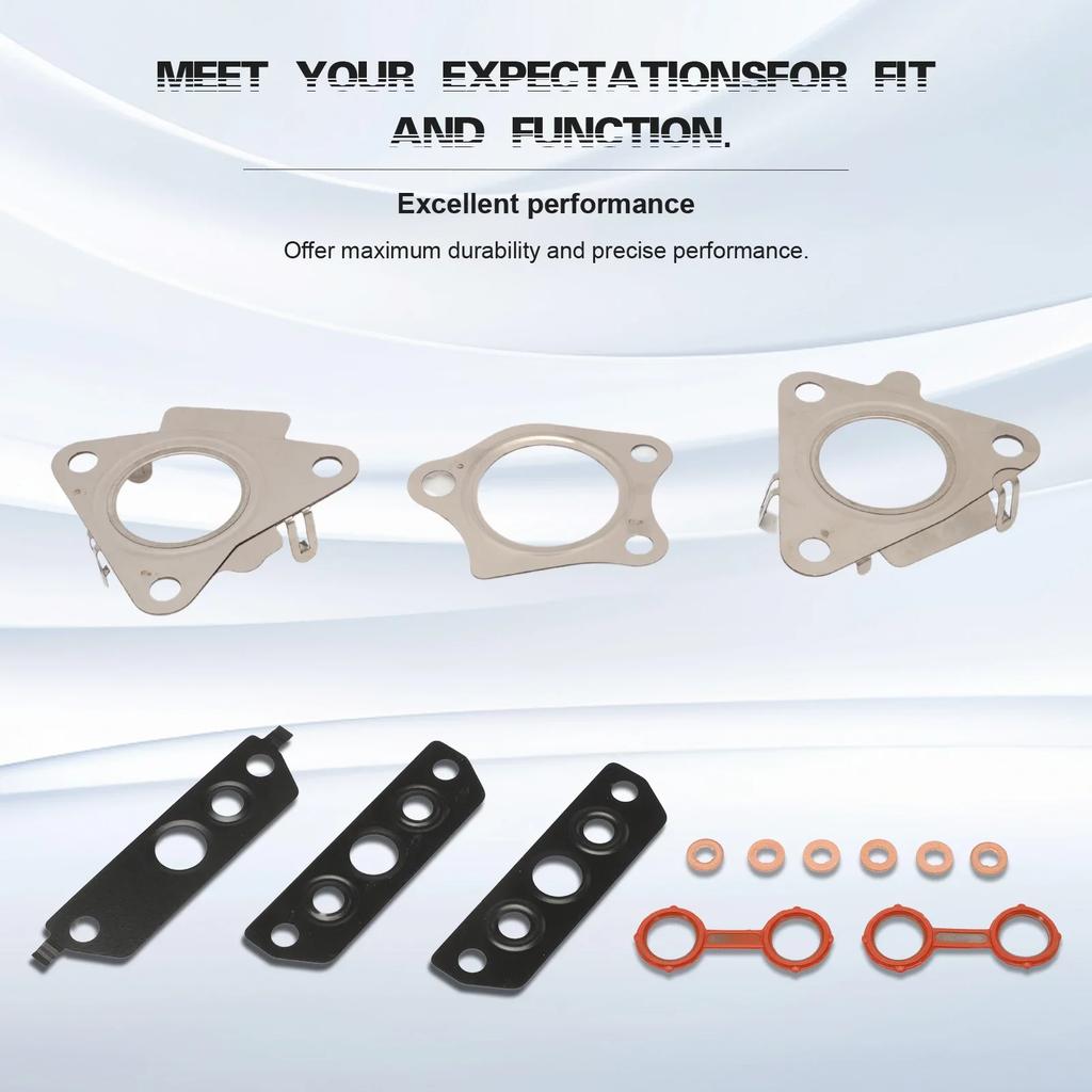 Autokühler Dichtungssatz für Öl für OM642 280 300 320 350 CDI für Mercedes W203 W204 W211 S203 S204 W639 W461 W166 W164