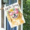 DQ-ZH02130042 - Flagdouble-sided Garden Flag Courtyard Decoration, Outdoor Decoration, Lawn Decoration, Flag Only