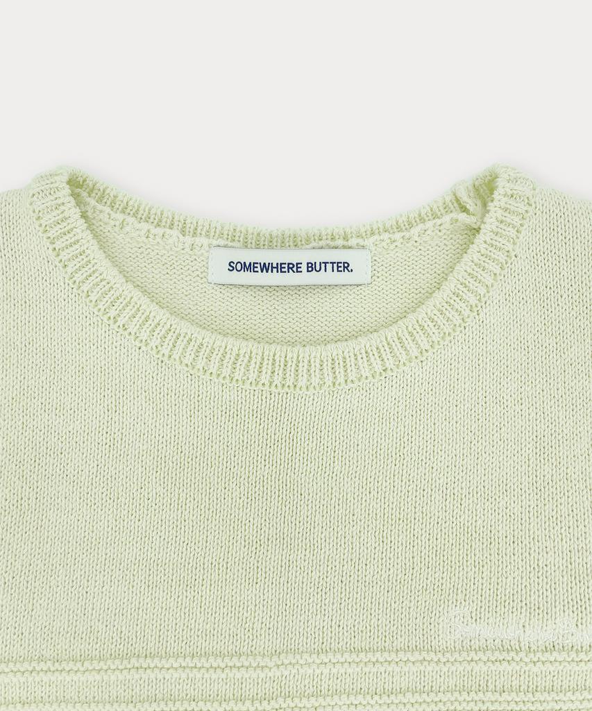 Sseomweeobeoteo Coty Half Knit - Mint