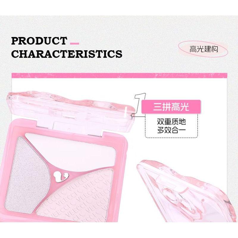 VEECCI - Sculpting Highlighter Palette - 2 Types