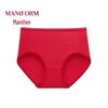 Maniform Women's Lightweight Cotton Mid-High Waist Briefs