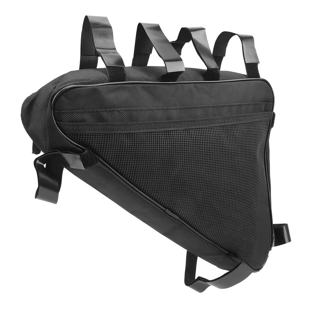Mountain Bike Triangular Bag Oxford Cloth Bicycle Cycling Hanging Front Fixed Tool PocketGoods Triangular Bag