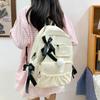 Schoolbag Japanese Simple Pleated Backpack High Quality Internet Celebrity Student Schoolbag Large Capacity College Style Niche Travel Backpack