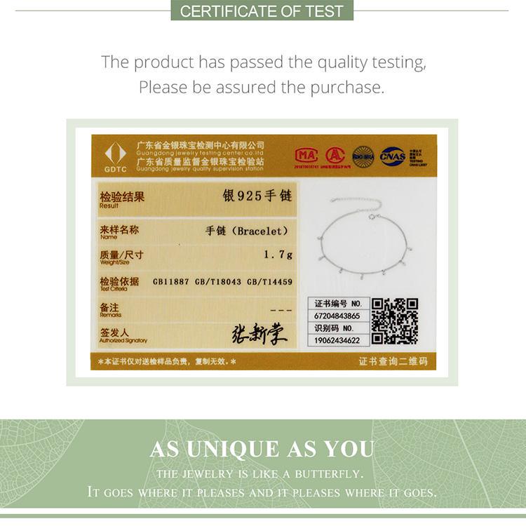 BAMOER Γνήσιο S925 Ασημένιο Απλή Φούντα Μπράβος Καλοκαιρινό κούμπωμα Αστακό Κόσμημα για κορίτσι