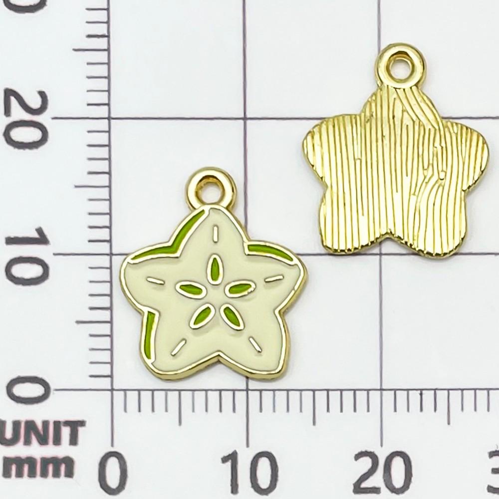 30 Colorful Fruit Enamel Pendants for DIY Jewelry - Apples, Watermelons, Cherries