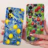 For Huawei Nova 9 Case NAM-LX9 Nova9 Back Cover Pretty Flower Transparent Silicone Bumper Phone Case For Huawei Nova 9 Pro Funda