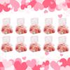 12 Pack Cute Bear Shaped Candy Boxes Plastic Sweets Treats Boxes for Valentines Day Weddings Birthday Party Favors