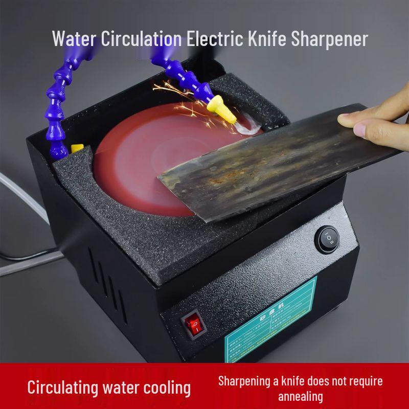 Qiucao Universal Electric Wet Belt Grinder and Sharpener