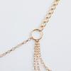 Metal Bikini Waist Chain Sexy Chest Chain Trendy Bra Body Jewelry  Costume Accessories
