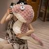 Fluffy Cartoon Stuffed Animal 45-70cm Snake Appease Doll Big Eyes Snake Plush Toys  Home Decor