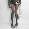 Punk Style Floral Tights Mesh Fishnet Stockings Women Tights Lingerie Ab Asymmetric Star Vintage Pantyhose Jk Lolita Stocking