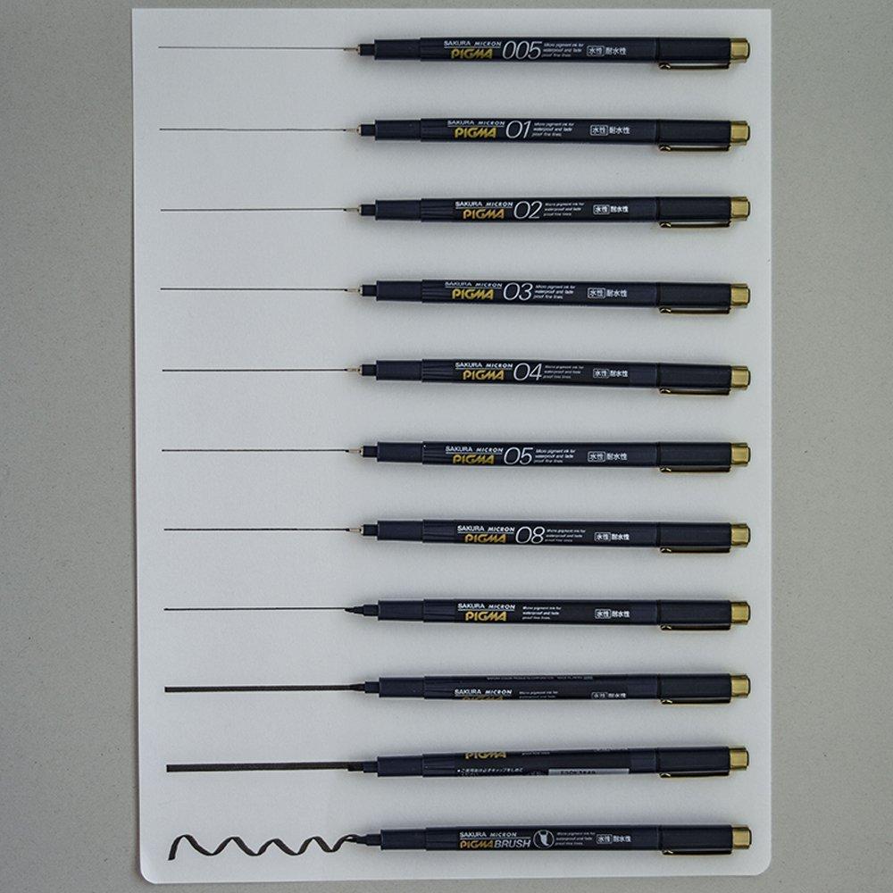 Sakura Black Cray-Pas Water-Based Marker, Pigma, 0.4mm, ESDK04#49,