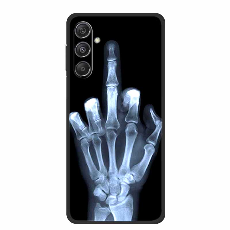 For Samsung A16 5G Phone Case Cover Lion Wolf Tiger Black Silicone Soft Back Cover Cases For Samsung Galaxy A16 Case A 16 Coque