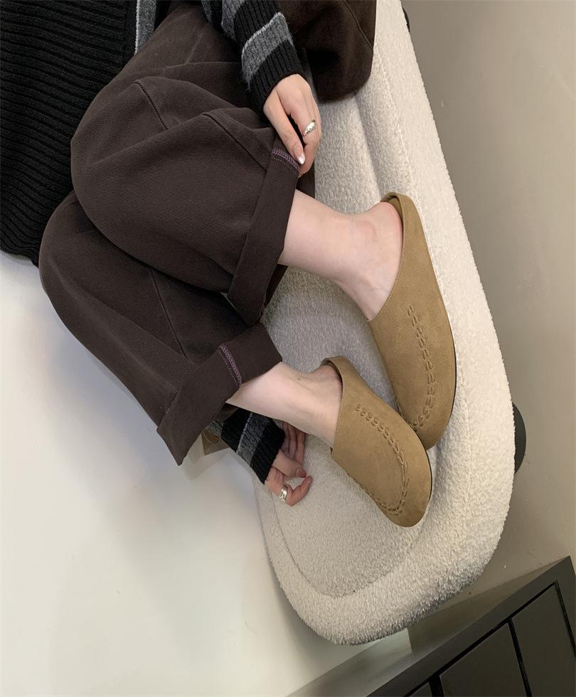 

Dali linen straw handmade hemp shoes literary and retro men s slippers soft bottom breathable suction Han deodorant bag head slippers 39 песочный