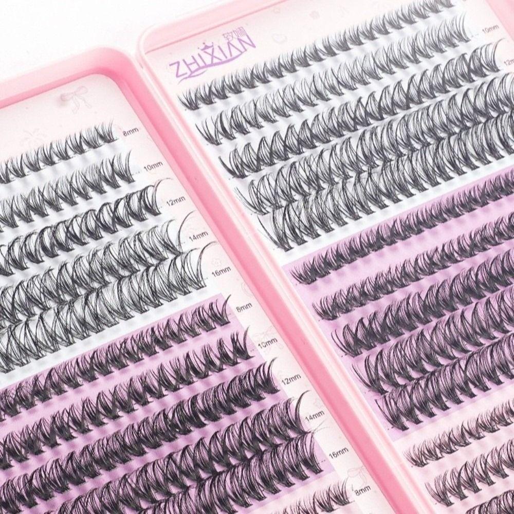 Large Capacity Eyelash Book Single Cluster Segmented Eyelash False Eyelash  Professional Use